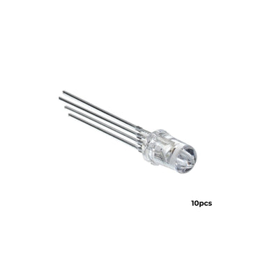 10 pcs 5mm RGB LED Common Cathode