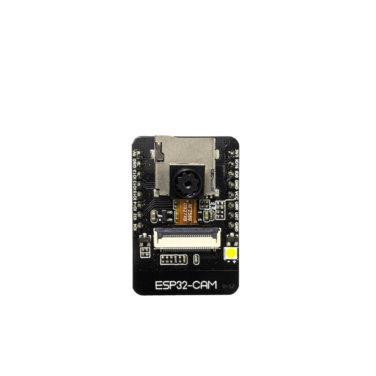 ESP32 CAM 2MP Starter with OV2640 Module Black with Undercarrier