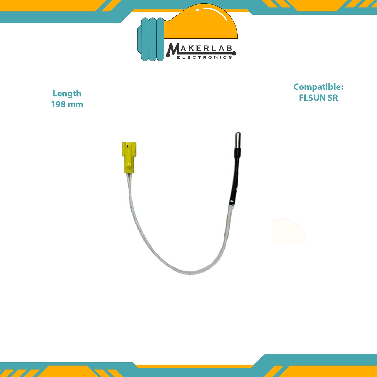 Creality Thermistor | FLSUN SR Thermistor | BigTreetech Biqu B1 Thermistor for 3D Printers (Copy)