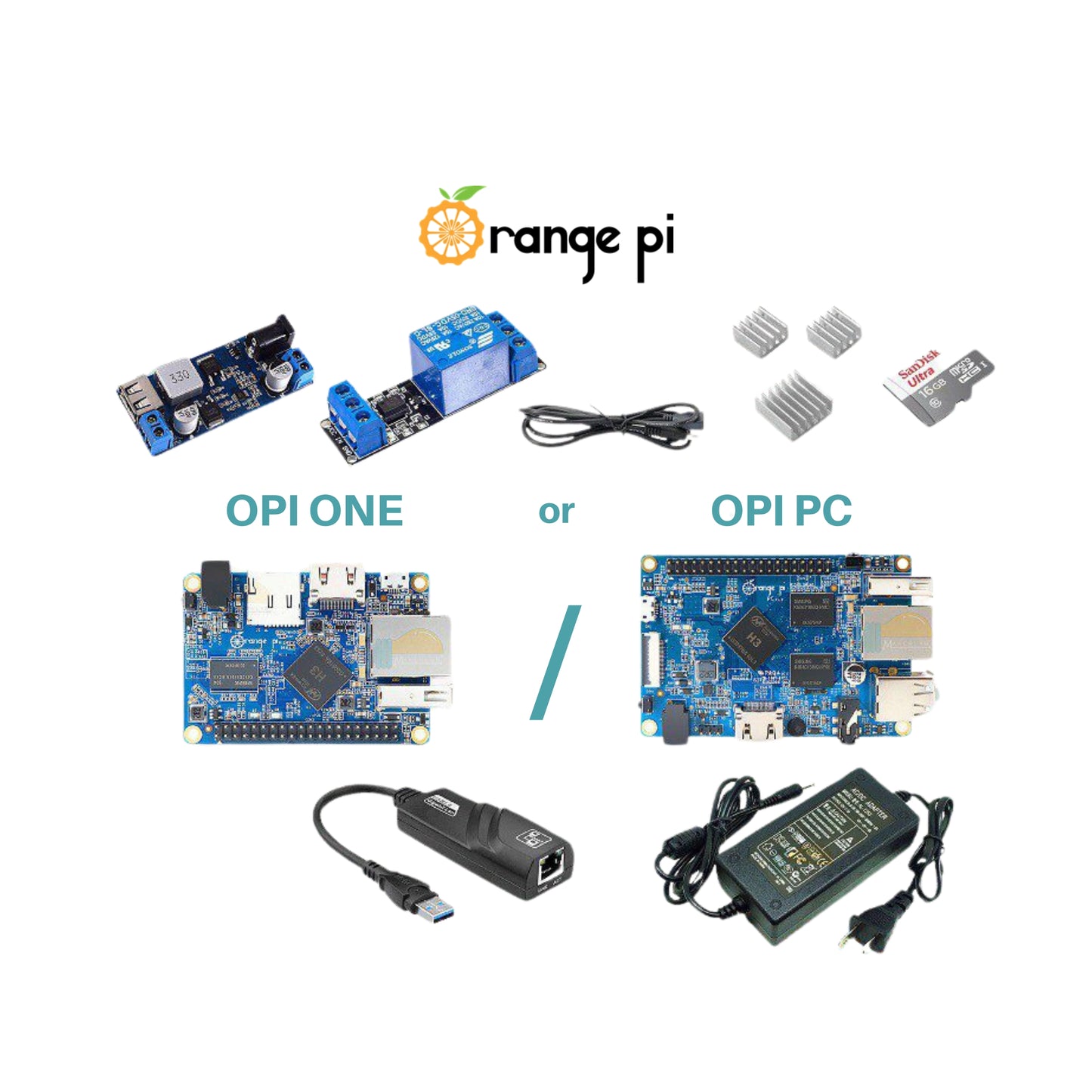 32GB Orange Pi PC KIT - 32GB Micro SD Card