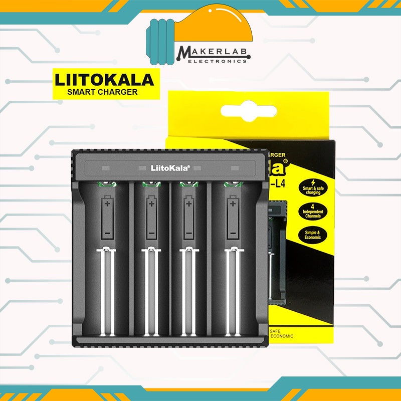 LiitoKala Lii-L2/Lii-L4 Battery Charger 26650 21700 18650 18350 14500