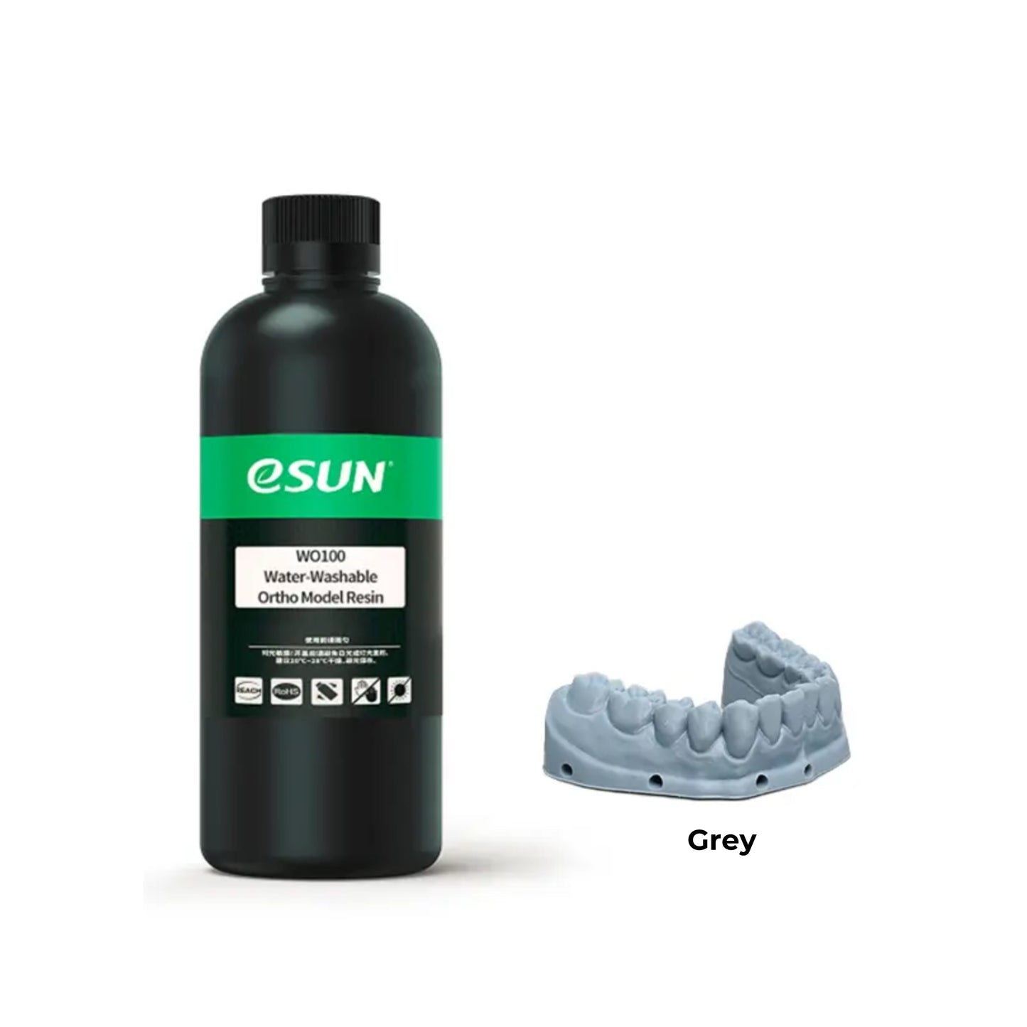 eSUN WO100 Water-Washable Ortho Model 3D Printer Resin 1KG