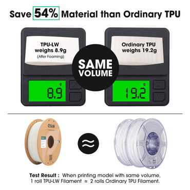 eSUN TPU LW Light Weight Filament