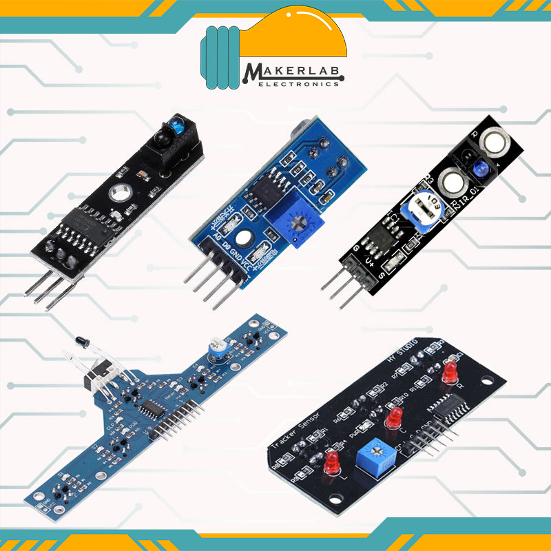 1 Channel, 3 Channel, 5 Channel Line Tracking Sensor Module for Arduino Raspberry Pi