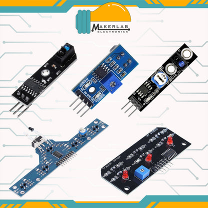 1 Channel, 3 Channel, 5 Channel Line Tracking Sensor Module for Arduino Raspberry Pi