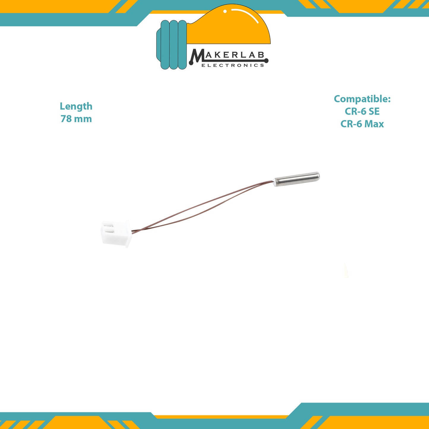 Creality Thermistor | FLSUN SR Thermistor | BigTreetech Biqu B1 Thermistor for 3D Printers (Copy)