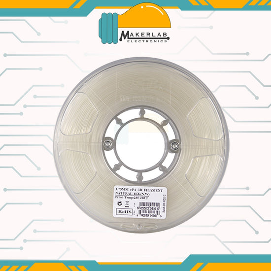 eSUN ePA Nylon Natural/White 3D Printer Filament 1.75mm 1KG
