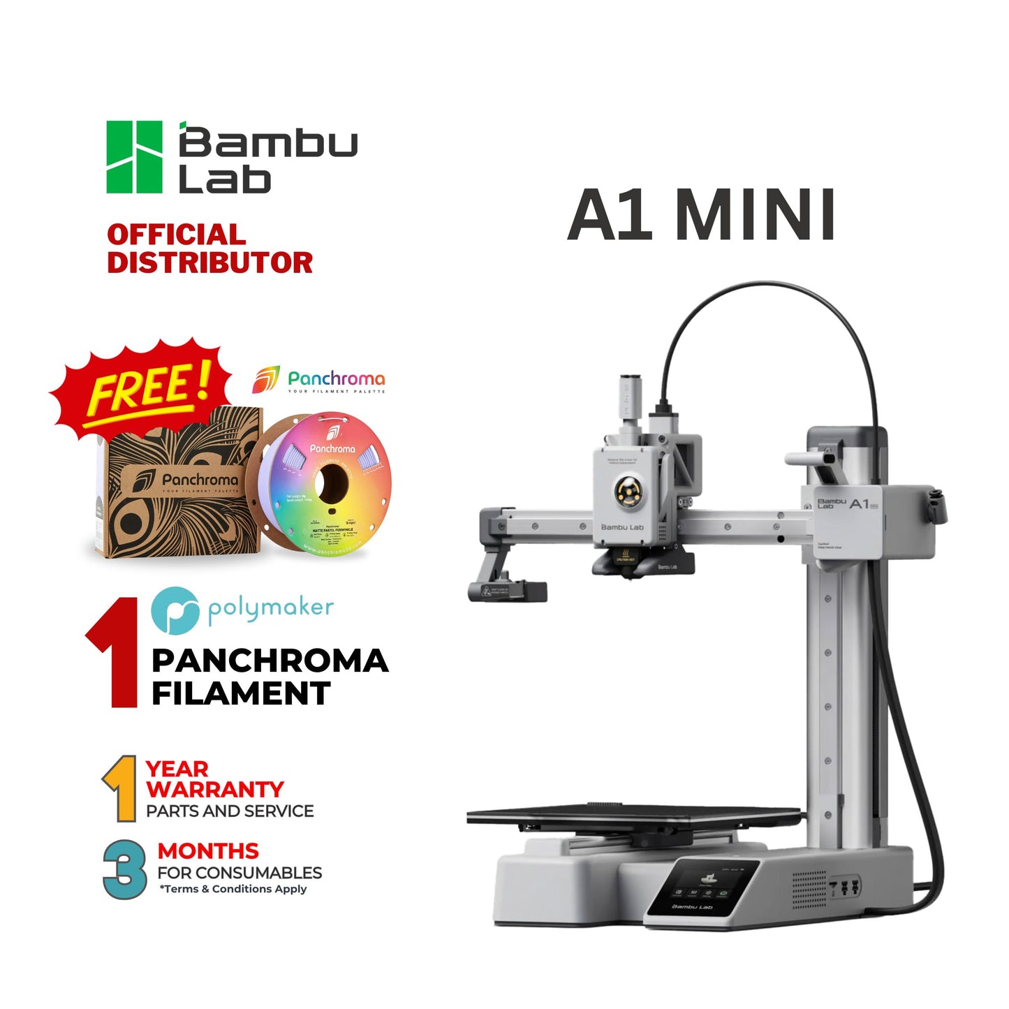 Bambu Lab A1 Mini Combo 3D Printer