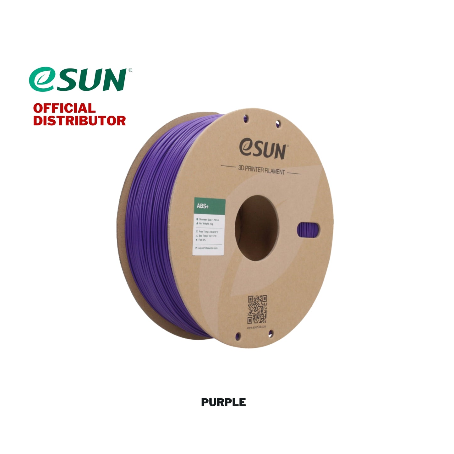 eSUN ABS+ 3D Printer Filament 1KG 1.75mm
