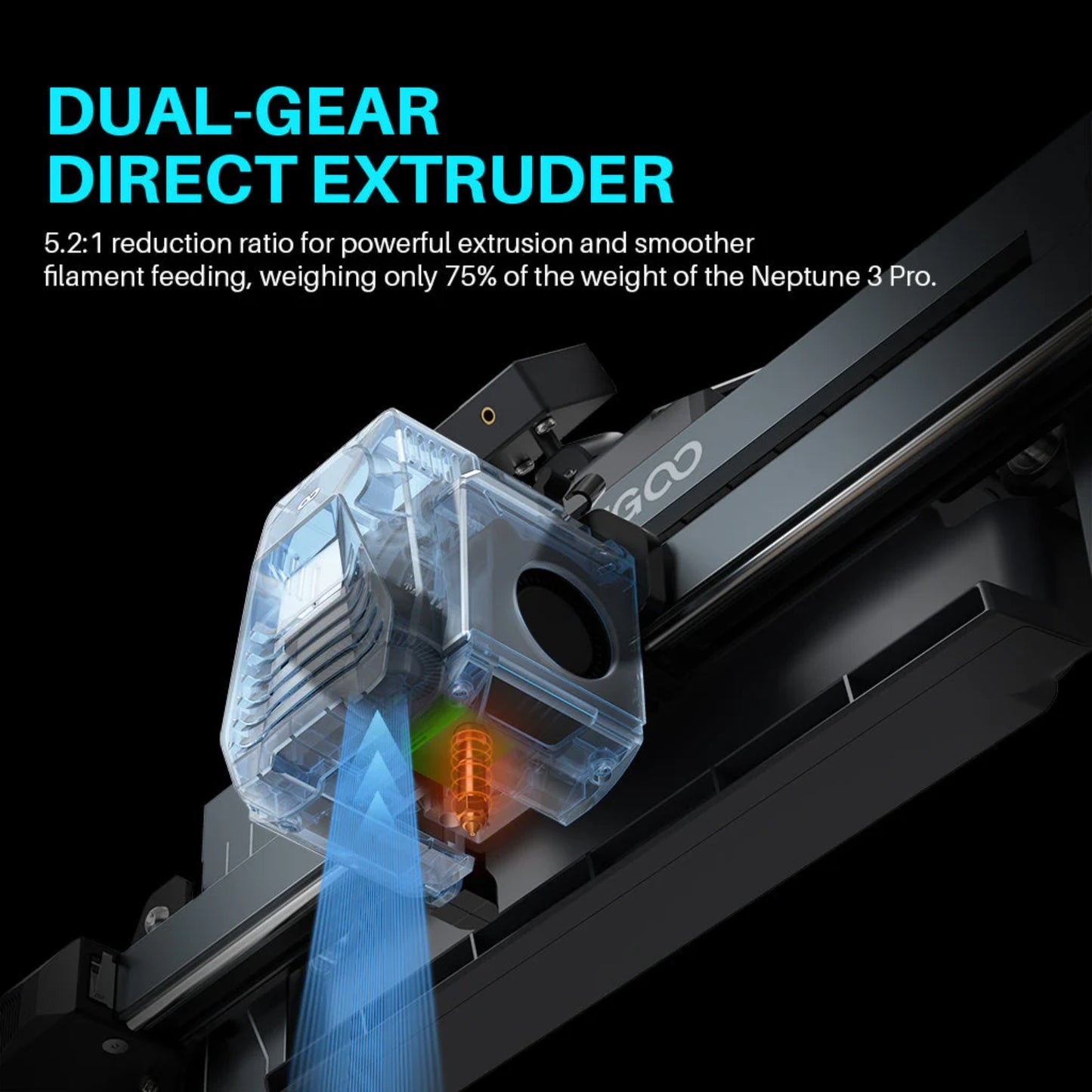 Elegoo Assembled Extruder Kit for Neptune 4