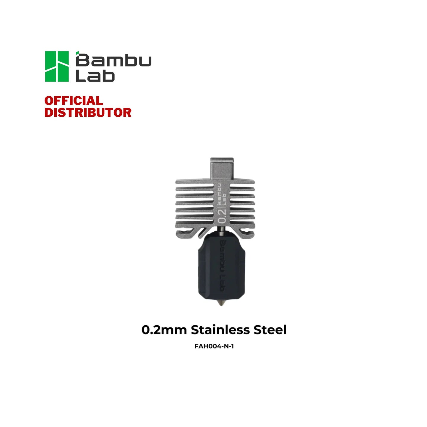 Bambu Lab Hotend Stainless and Hardened Steel for X1 / P1 Series