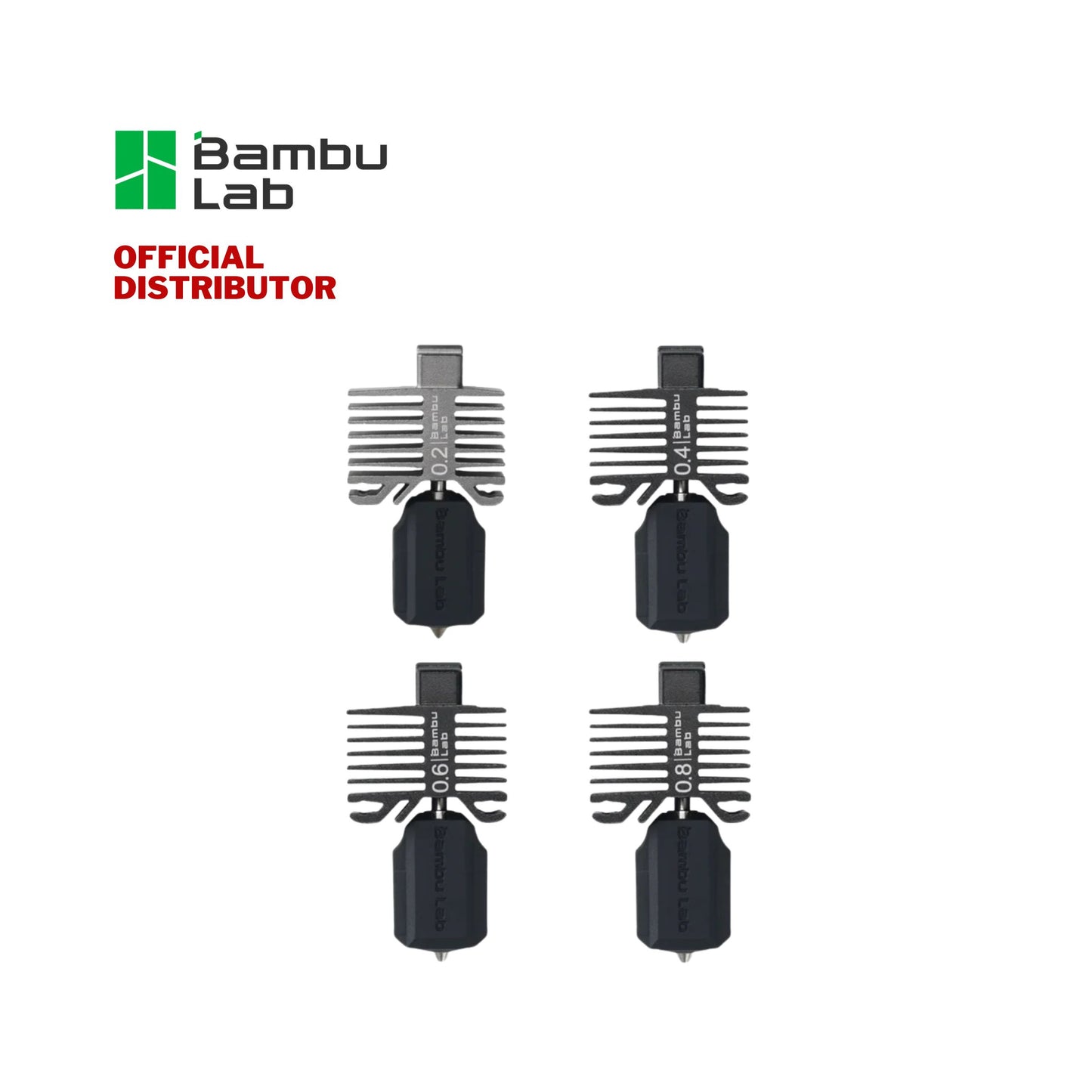 Bambu Lab Hotend Stainless and Hardened Steel for X1 / P1 Series