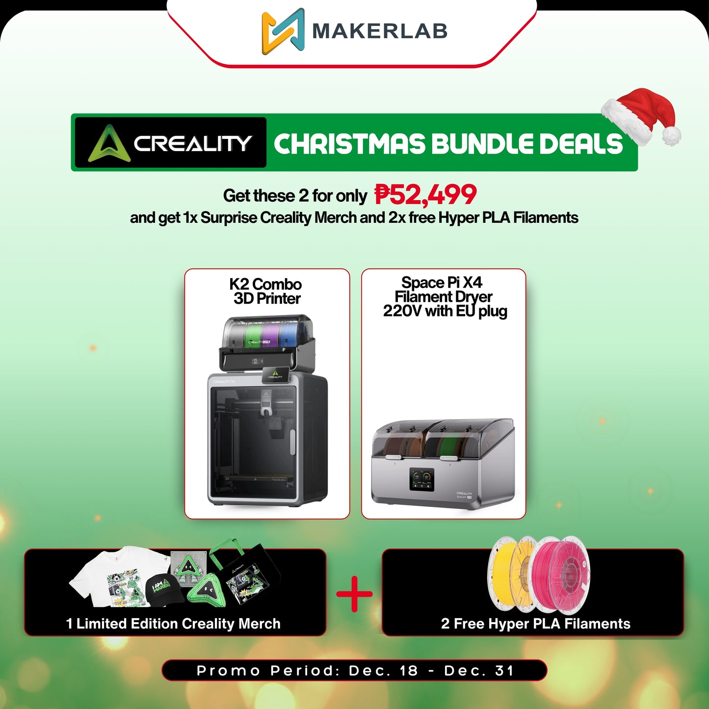 Creality K2 Combo with Space Pi X4