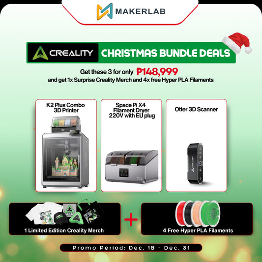 Creality K2 Plus Combo with Space Pi X4 and Otter 3D Scanner