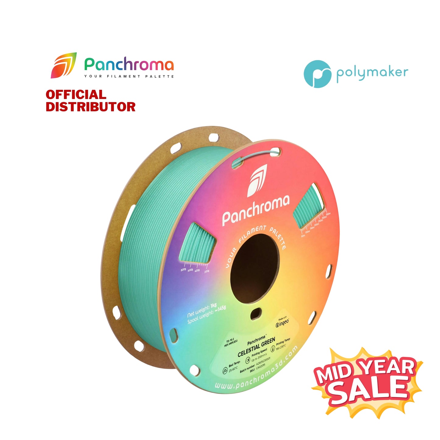 Polymaker Panchroma Celestial PLA Filament