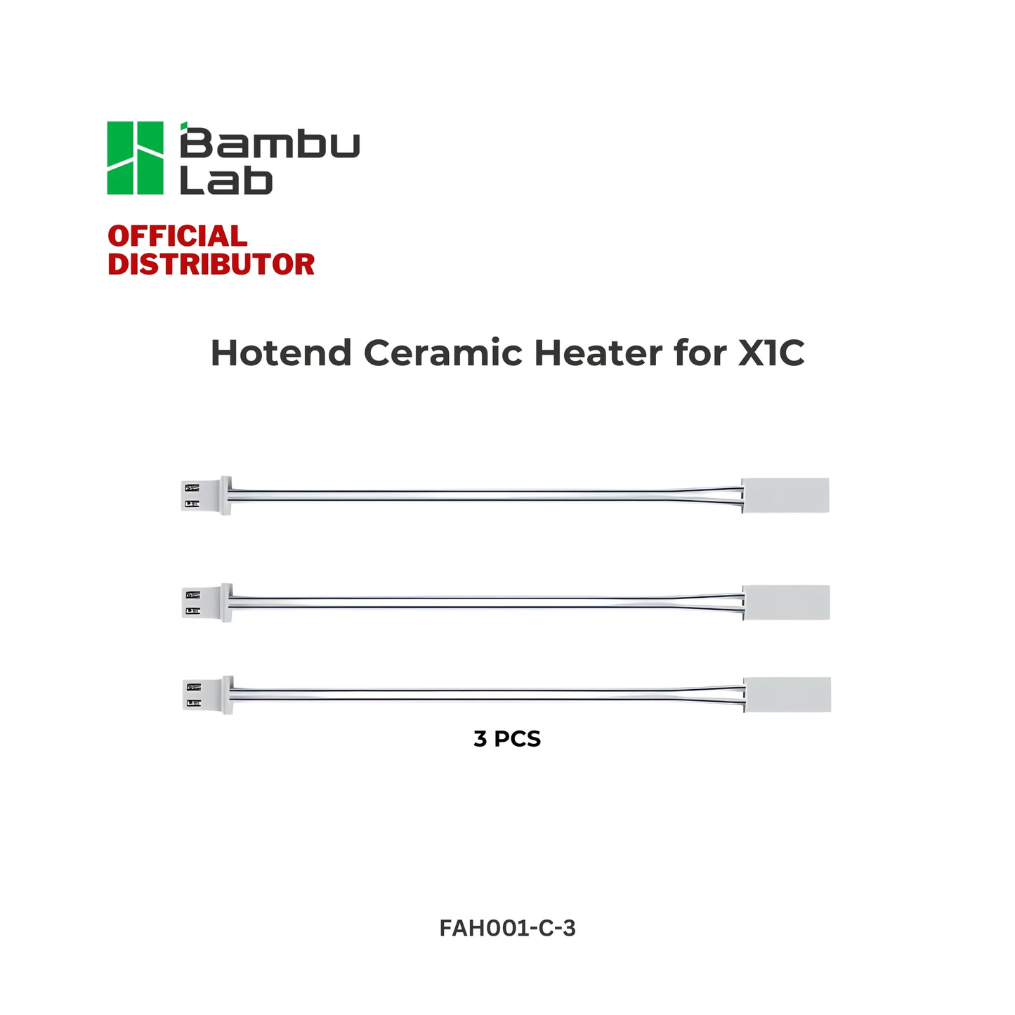 Bambu Lab Hotend Ceramic Heater - X1 Carbon
