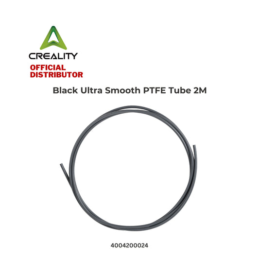 Creality Black Ultra Smooth PTFE Tube 2M for 3D Printer