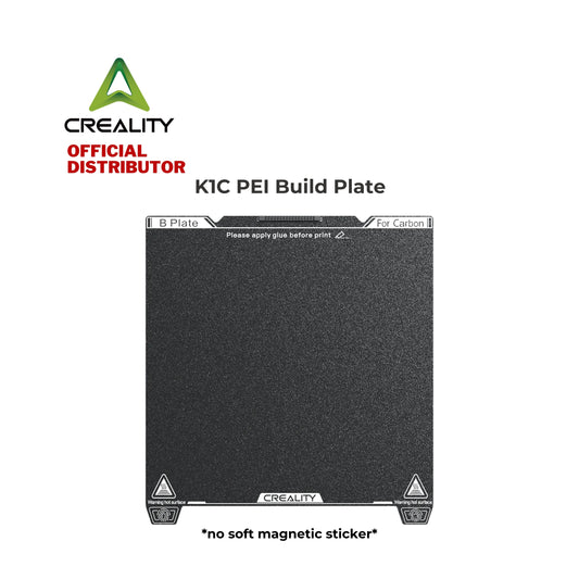 Creality K1C PEI Build Plate (Without Soft Magnetic Sticker) for 3D Printer