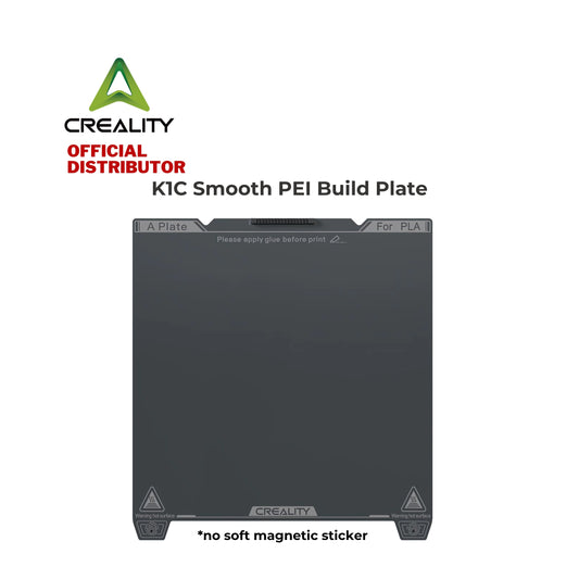 Creality K1C Smooth PEI Build Plate (Without Soft Magnetic Sticker ) for 3D Printer