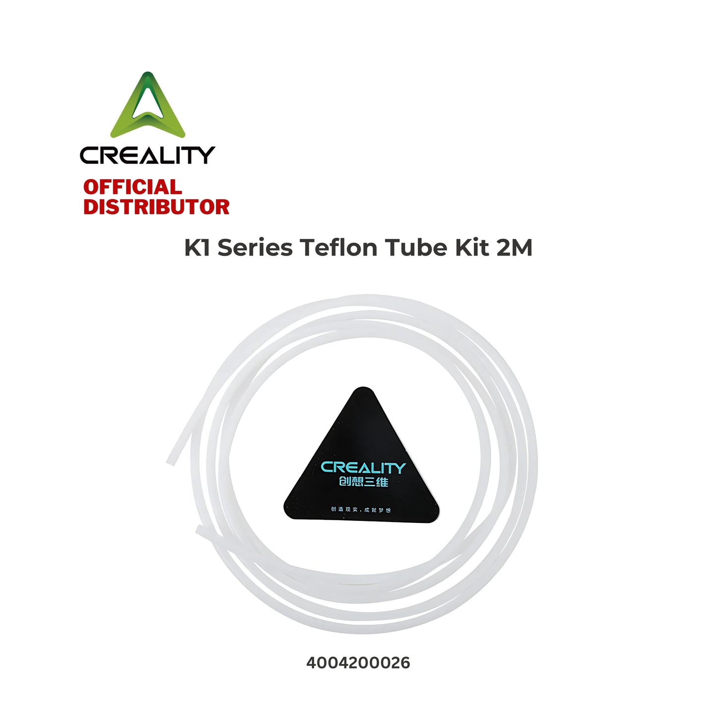 Creality K1 Series 3D Printer Teflon Tube Kit 2M