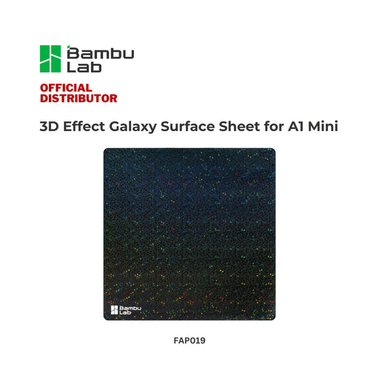 Bambu Lab 3D Effect Galaxy Surface Sheet 180x180mm for A1 Mini | FAP019