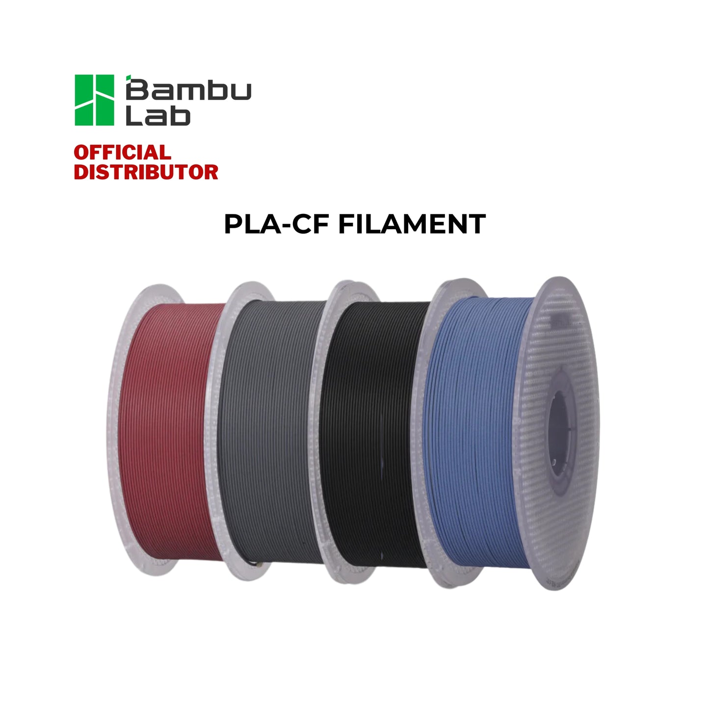 Bambu Lab PLA-CF 3D Printer Filament 1.75mm 1KG