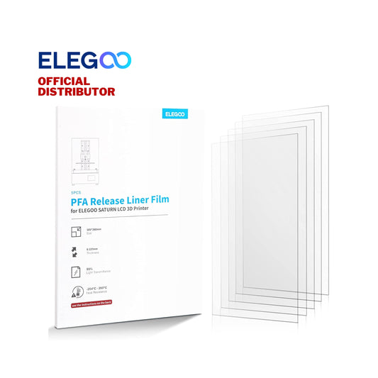 Elegoo 5pcs PFA Release Liner Film for Elegoo Saturn 3D Printer