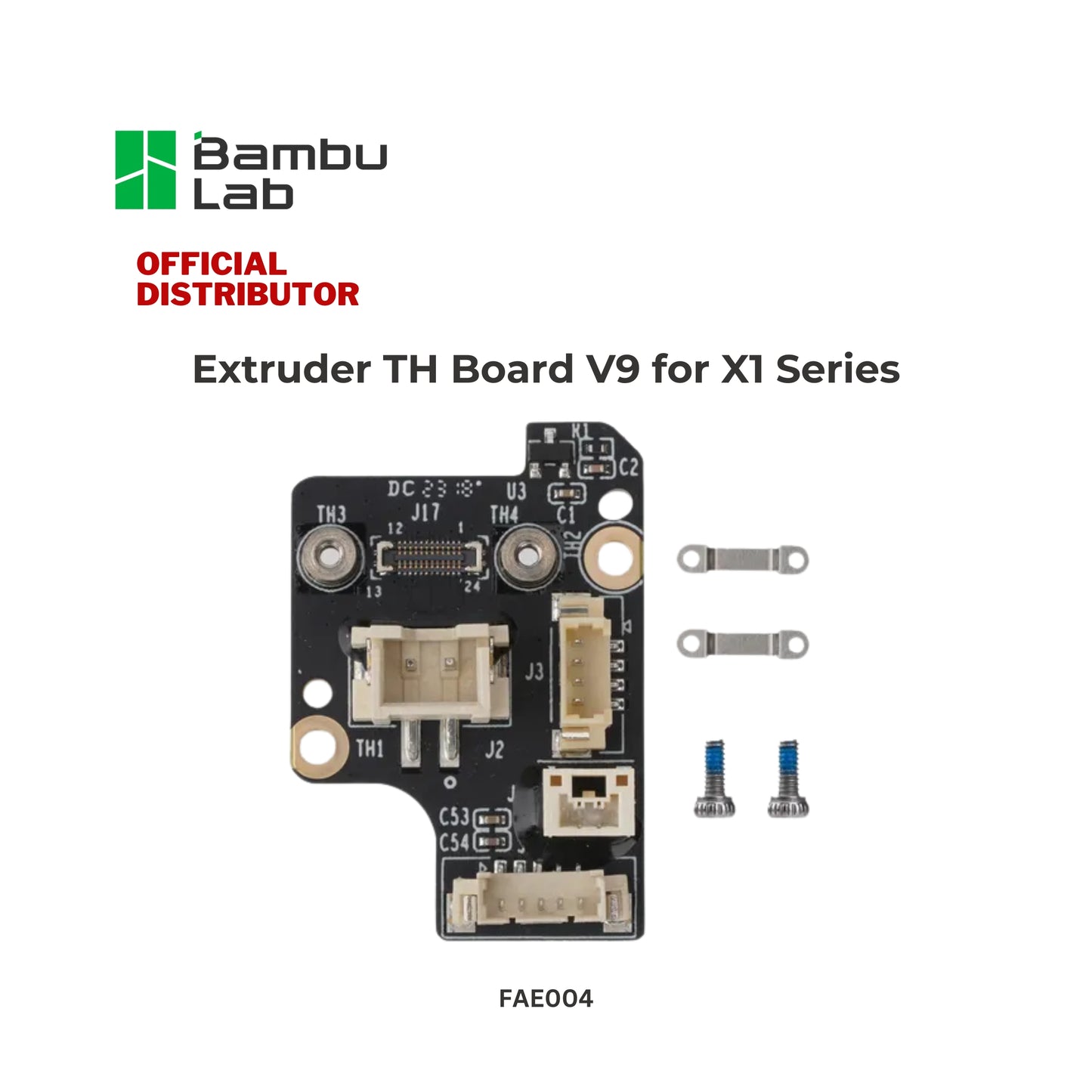 Bambu Lab Extruder TH Board V9 for X1 Series 3D Printer
