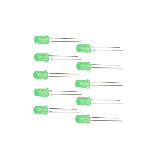 10pcs Green LED 5mm