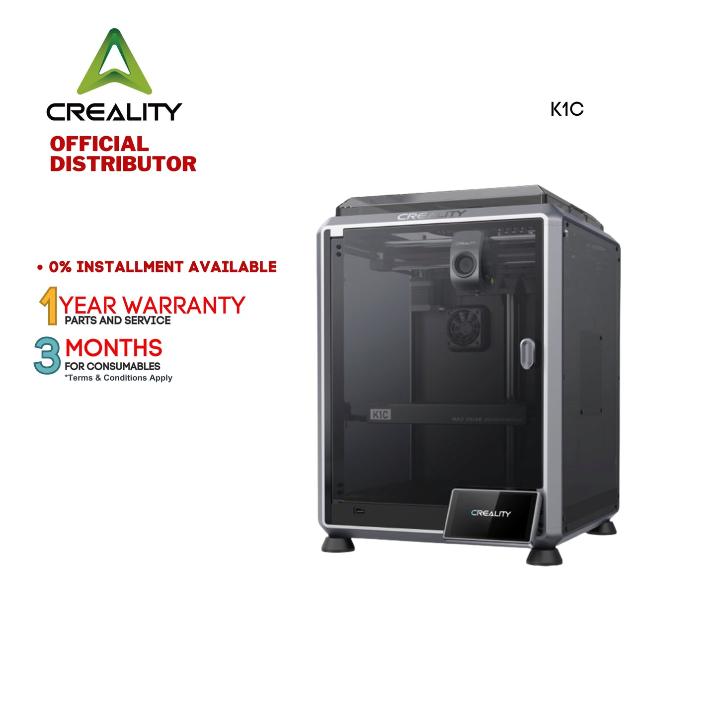 Creality K1C 3D Printer