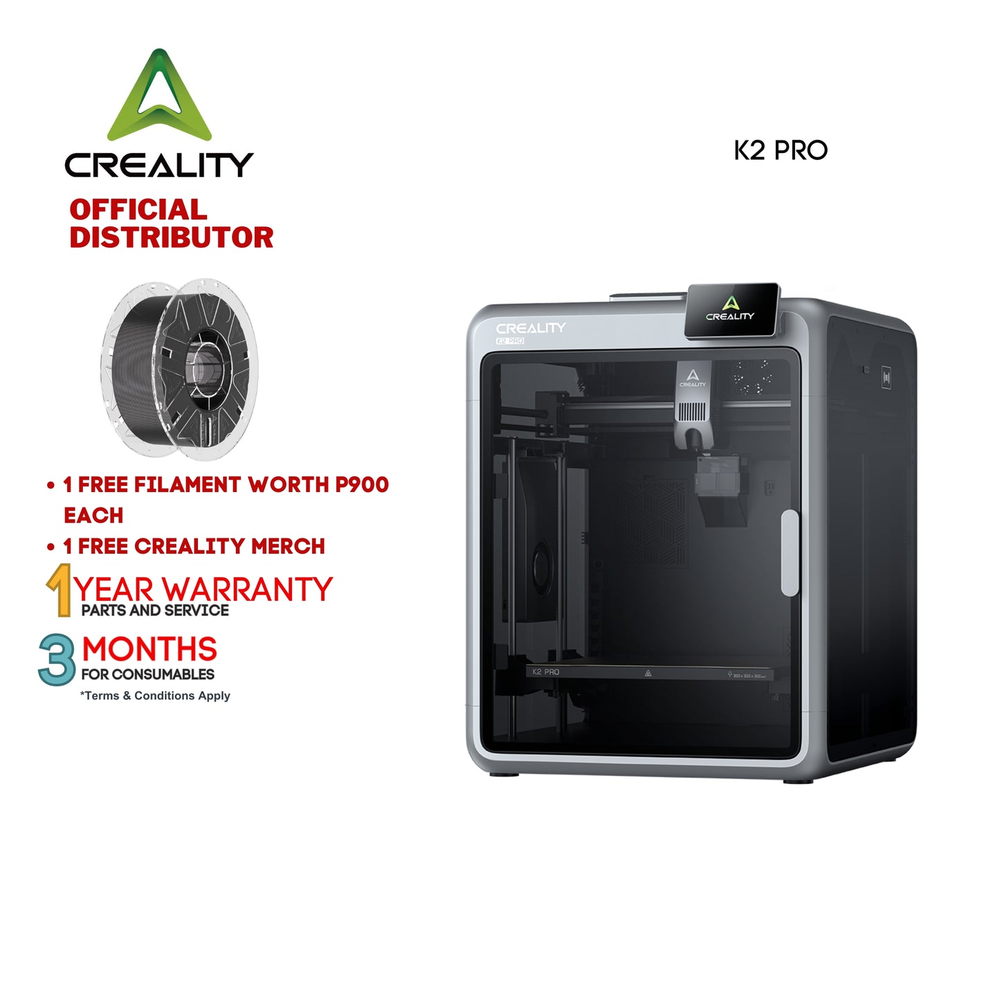 Creality K2 Pro FDM 3D Printer