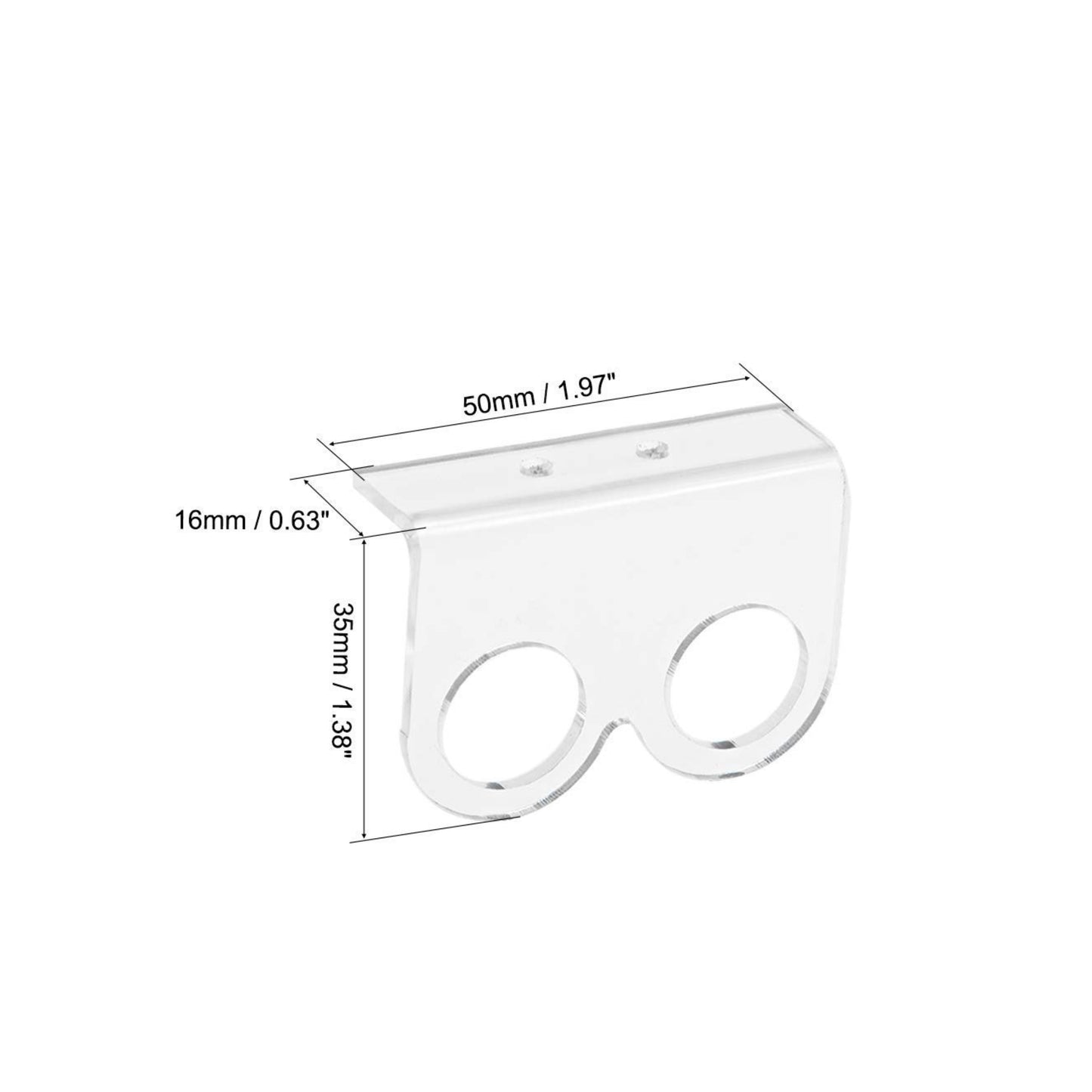 Ultrasonic Sensor HC-SR04 Mounting Bracket