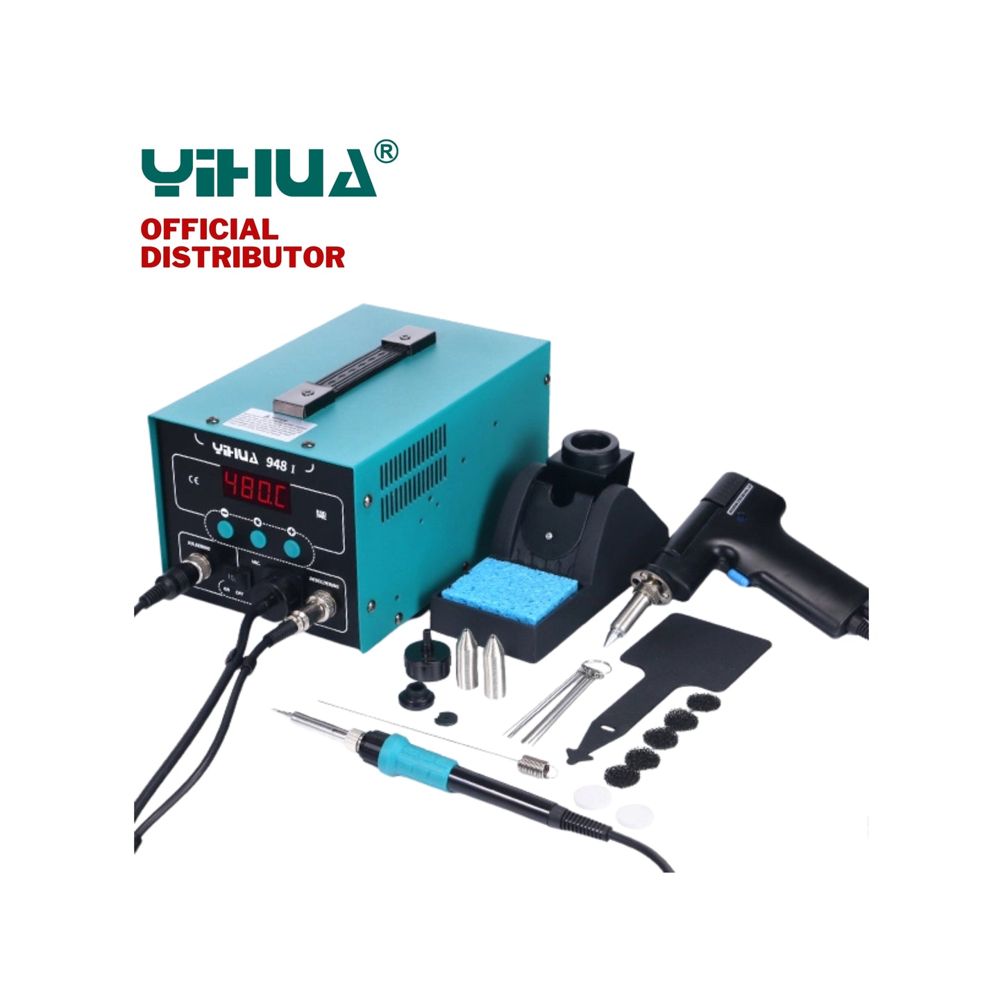 Yihua 948-I High Quality Soldering Desoldering Station 220-240V