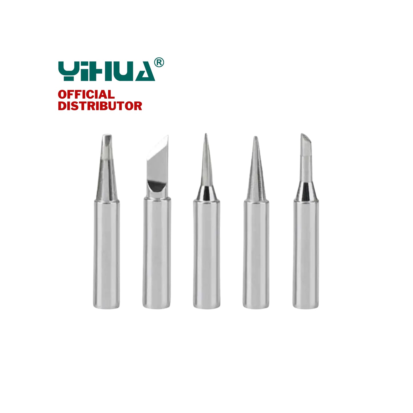 Yihua 900M-T series Soldering Iron Tips - Sets of 5