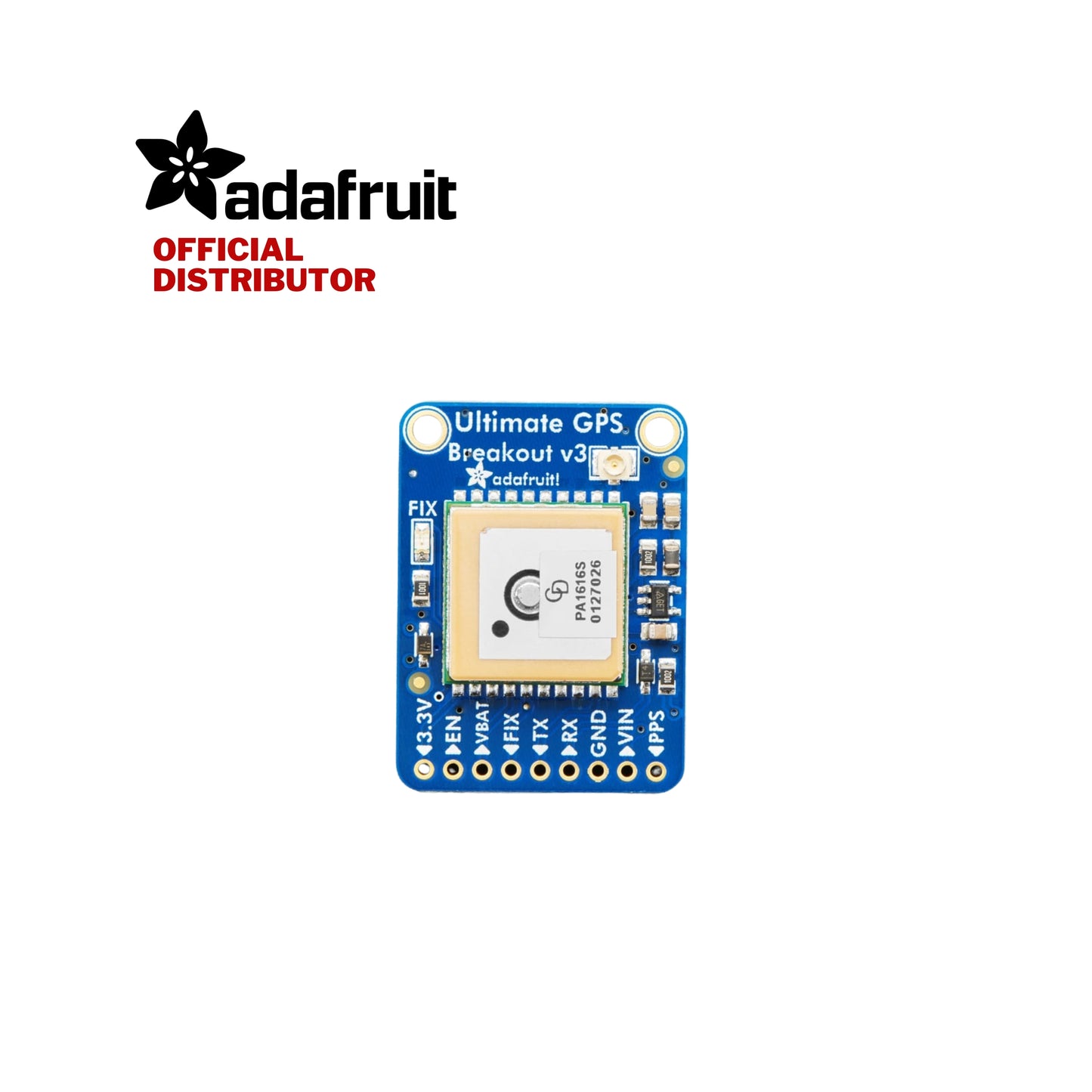Adafruit Ultimate GPS Breakout - 66 channel w/10 Hz updates - Version 3