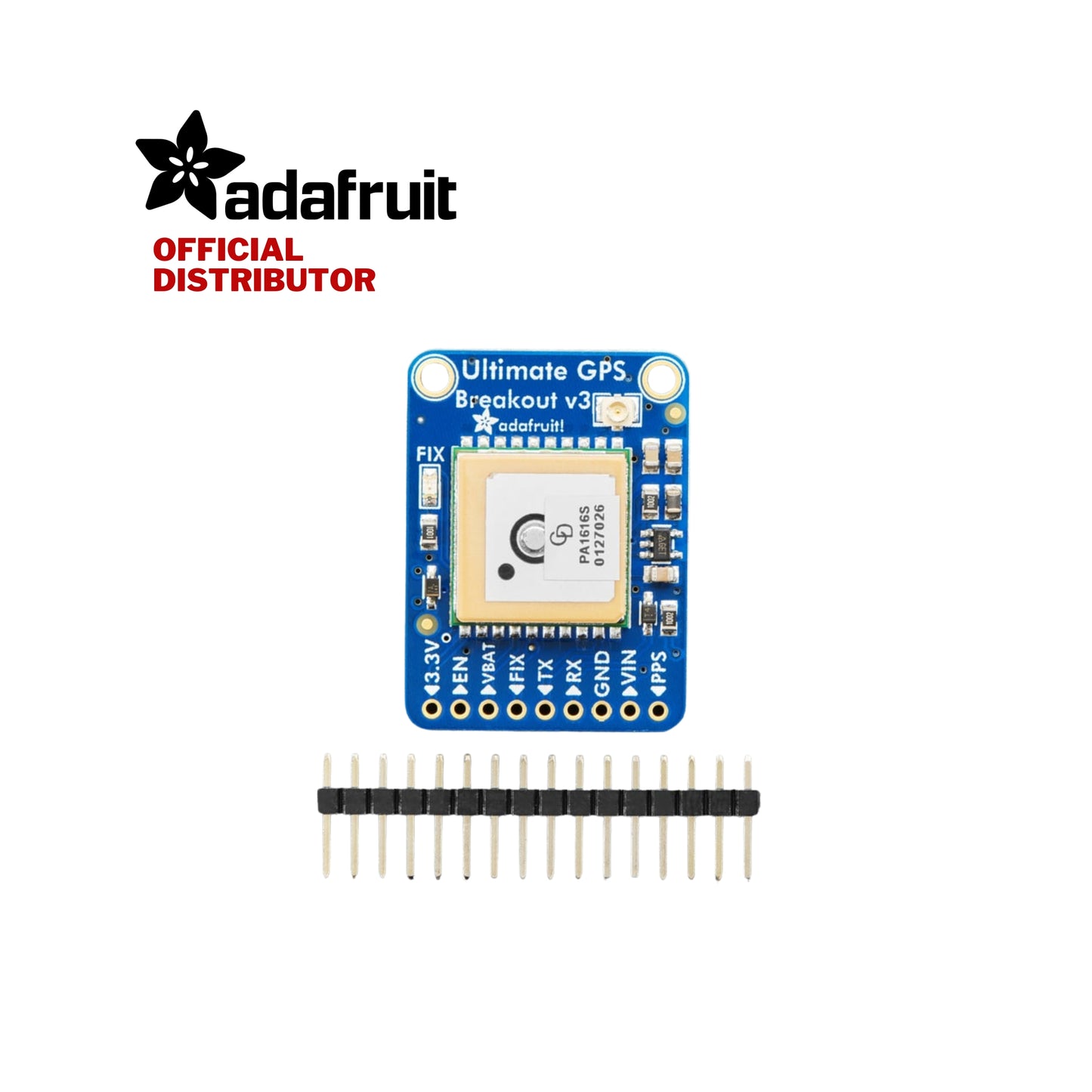 Adafruit Ultimate GPS Breakout - 66 channel w/10 Hz updates - Version 3