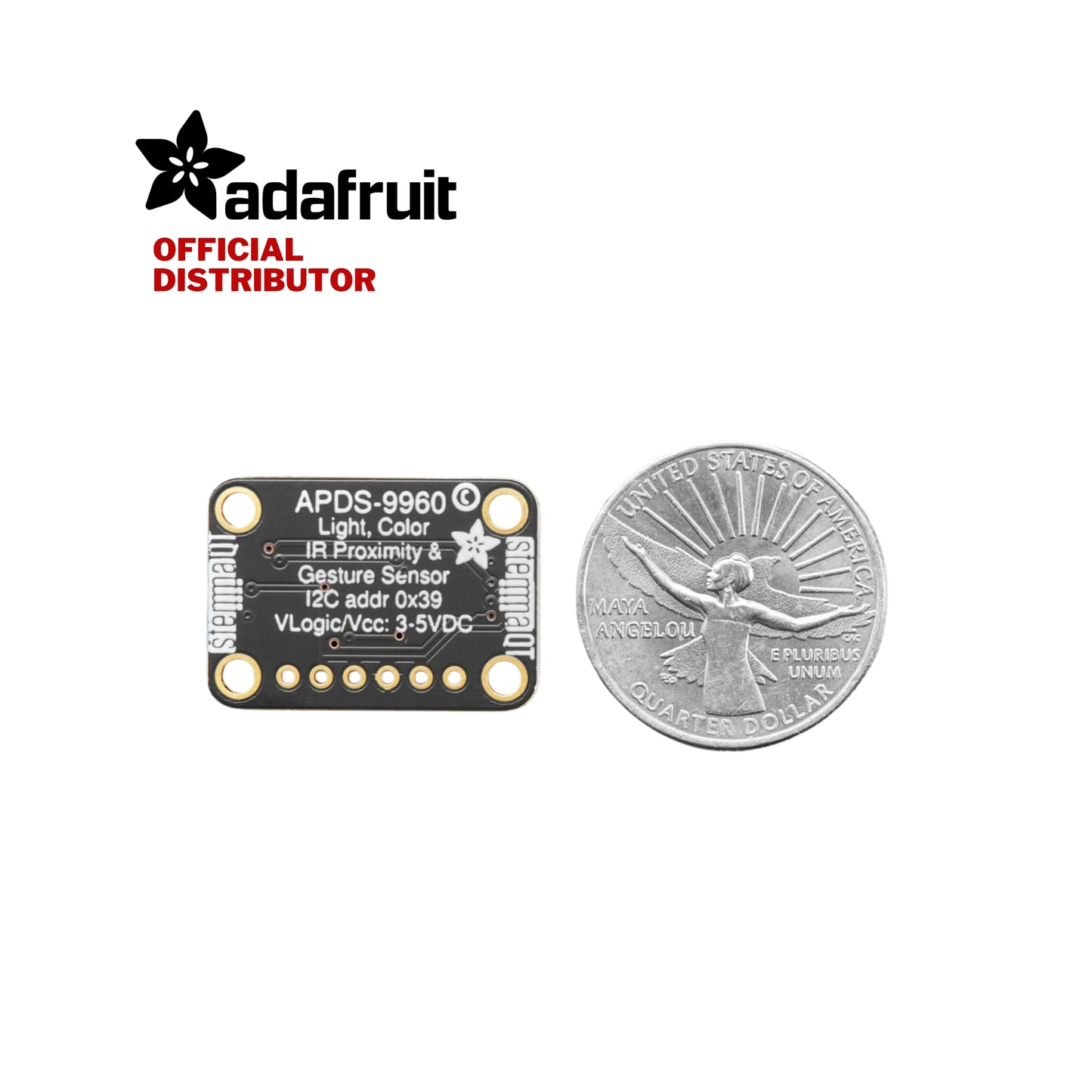 Adafruit APDS9960 Proximity, Light, RGB, and Gesture Sensor