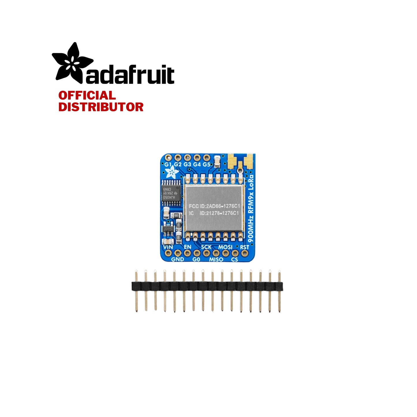 Adafruit RFM95W LoRa Radio Transceiver Breakout – 868 or 915 MHz – RadioFruit