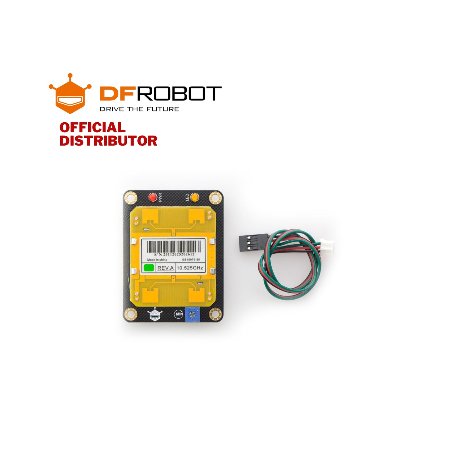 DFRobot Digital Microwave Motion Sensor / HFS-DC06 5.8GHz Microwave Radar Sensor Module