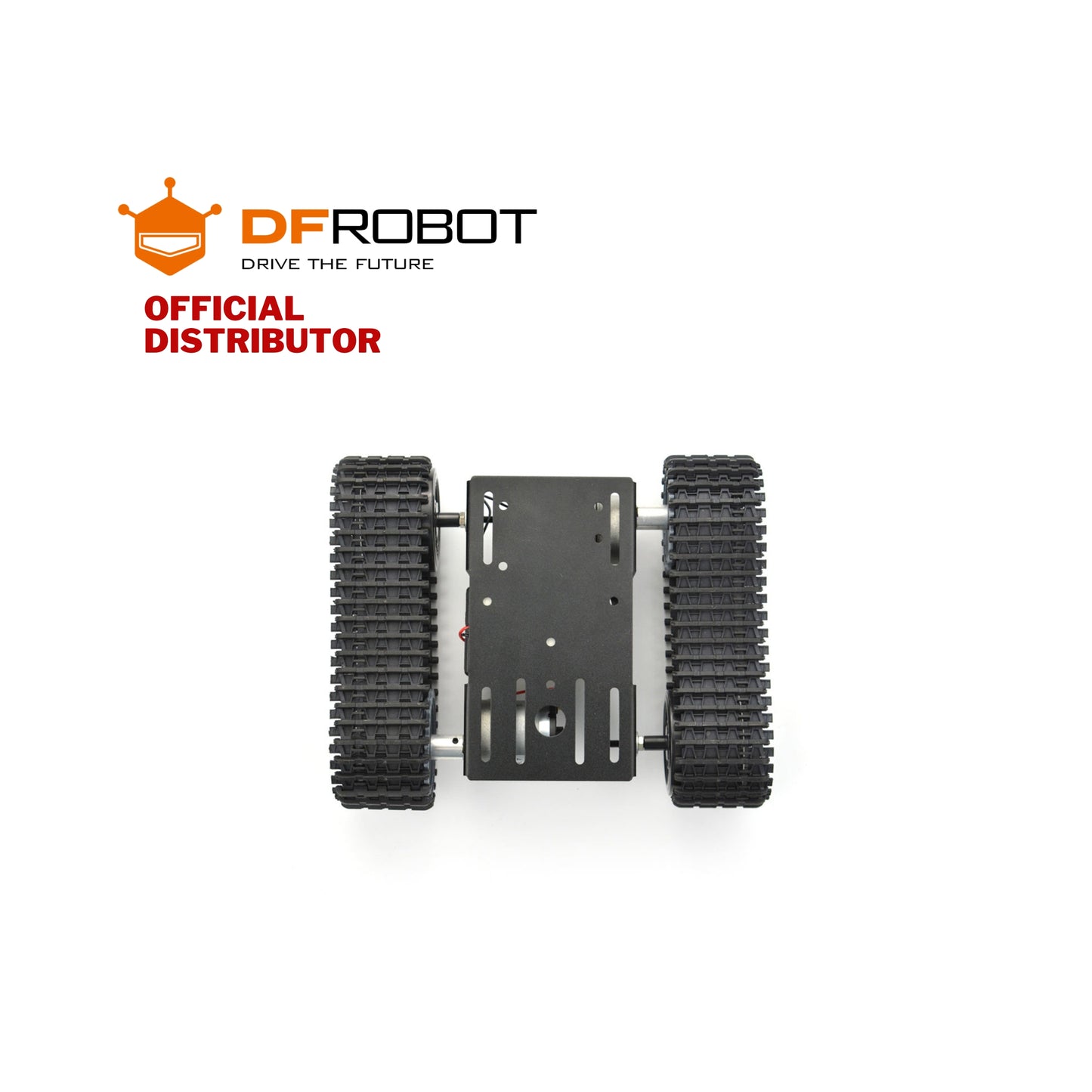 DFRobot Black Gladiator - Tracked Robot Chassis | ROB0153