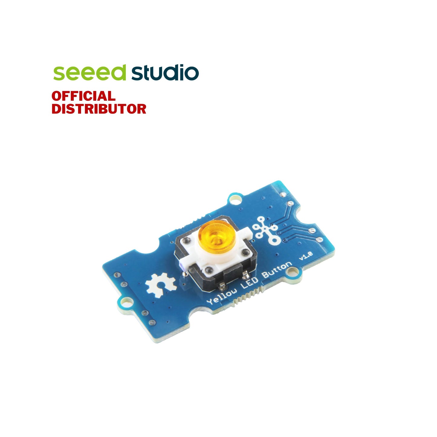Grove - Yellow LED Button