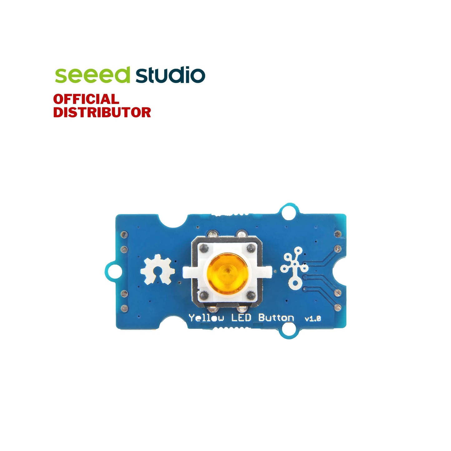 Grove - Yellow LED Button