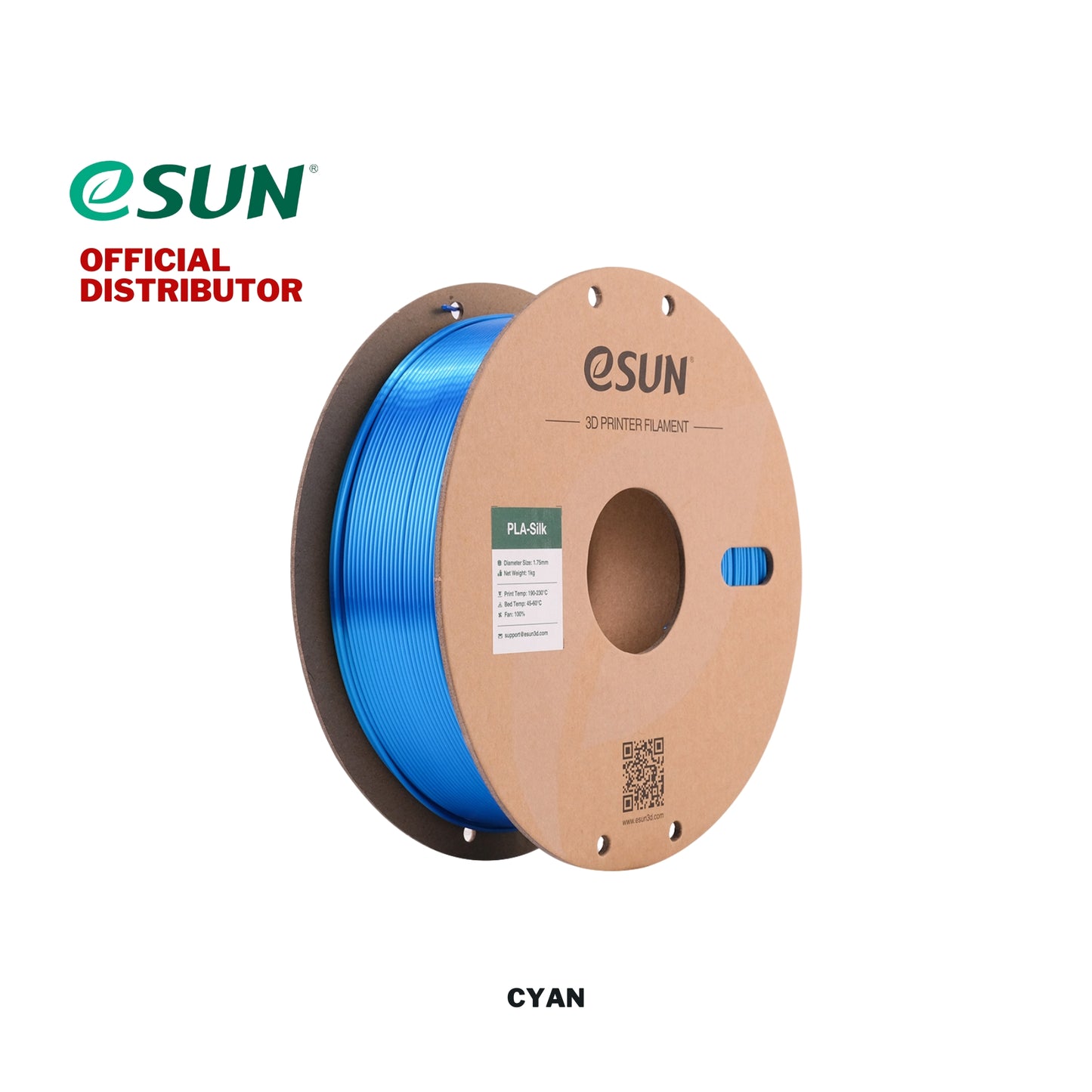 eSUN Silk PLA 3D Printer Filament 1.75mm 1KG