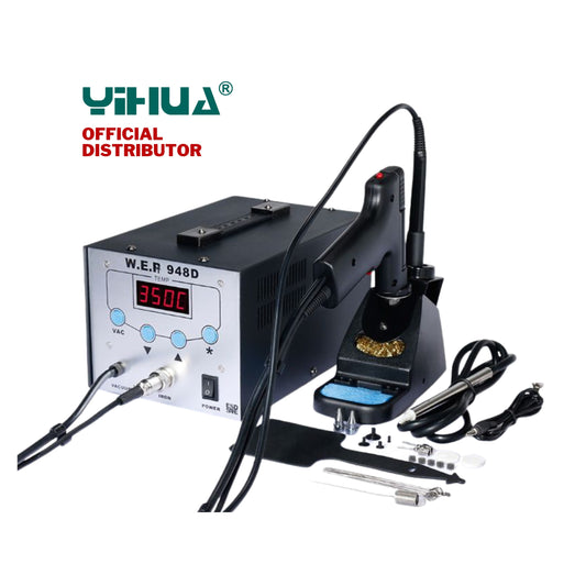 Yihua 948/948D V2 Upgraded Version 2 in 1 BGA Desoldering Station Electric Vacuum Desoldering Pump