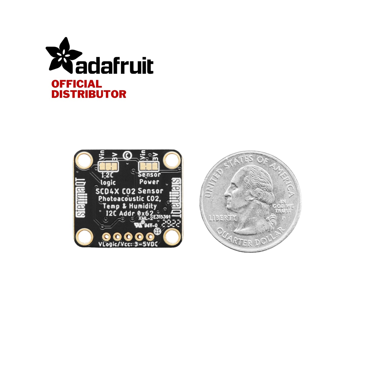 Adafruit SCD-40 - True CO2, Temperature and Humidity Sensor - STEMMA QT / Qwiic
