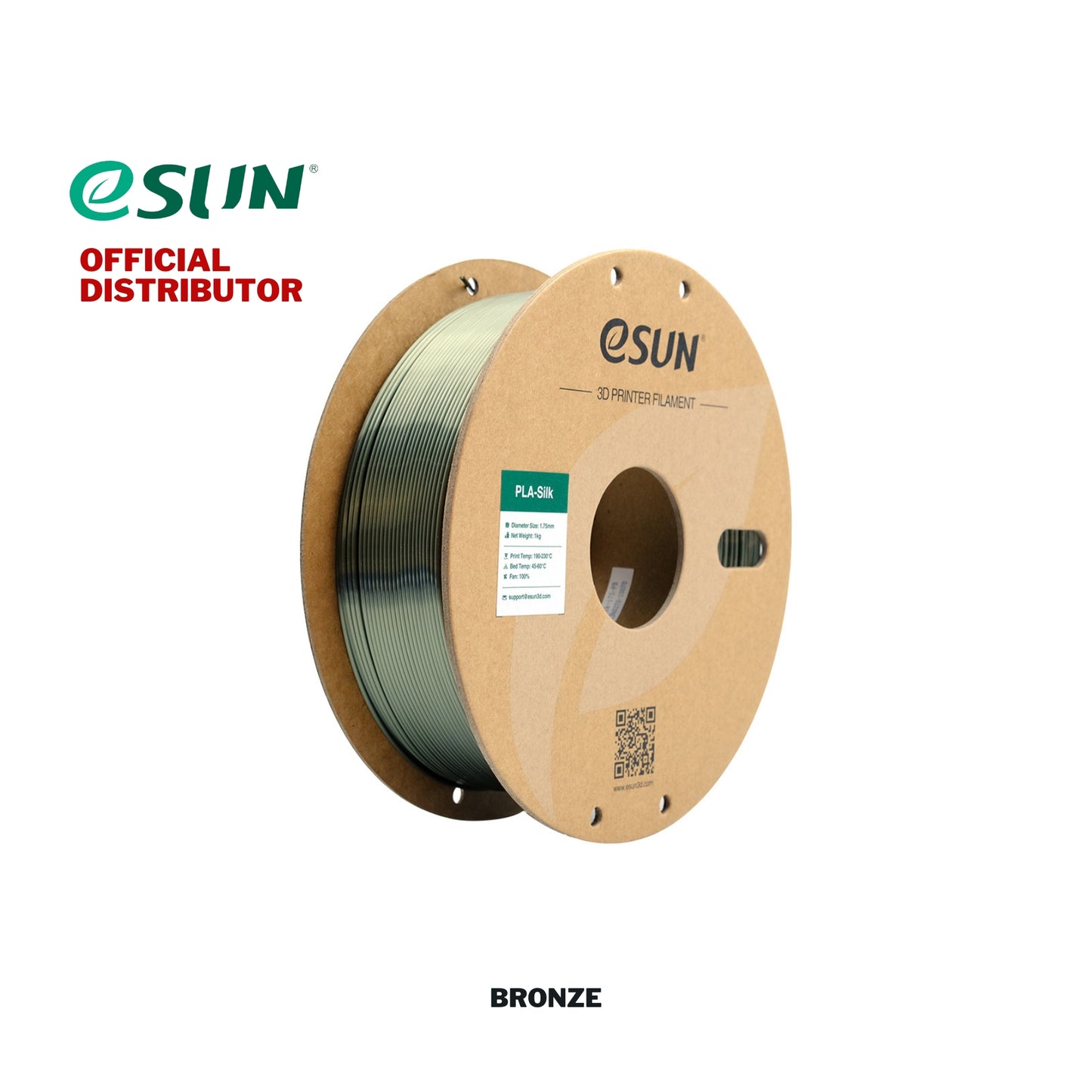 eSUN Silk PLA 3D Printer Filament 1.75mm 1KG