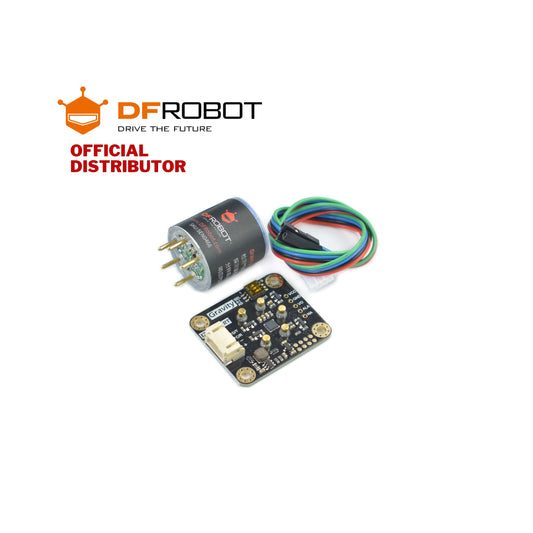 Gravity: O2 H2S NH3 NO2 O3 H2 HCL HF PH3 Sensor (Calibrated) - I2C & UART