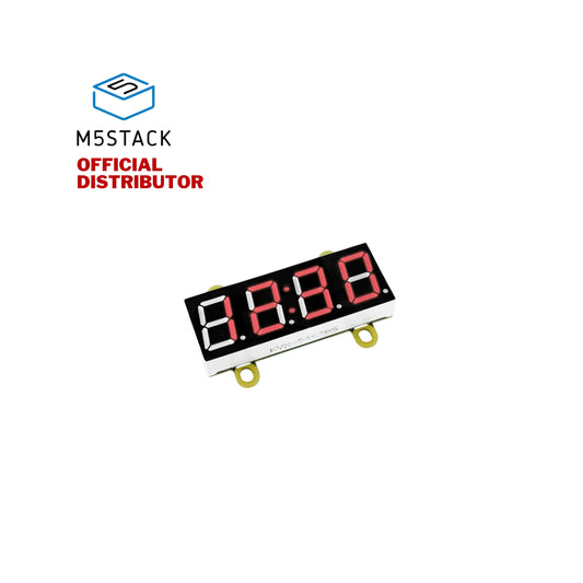M5Stack Red 7- Segment Digit Clock Unit