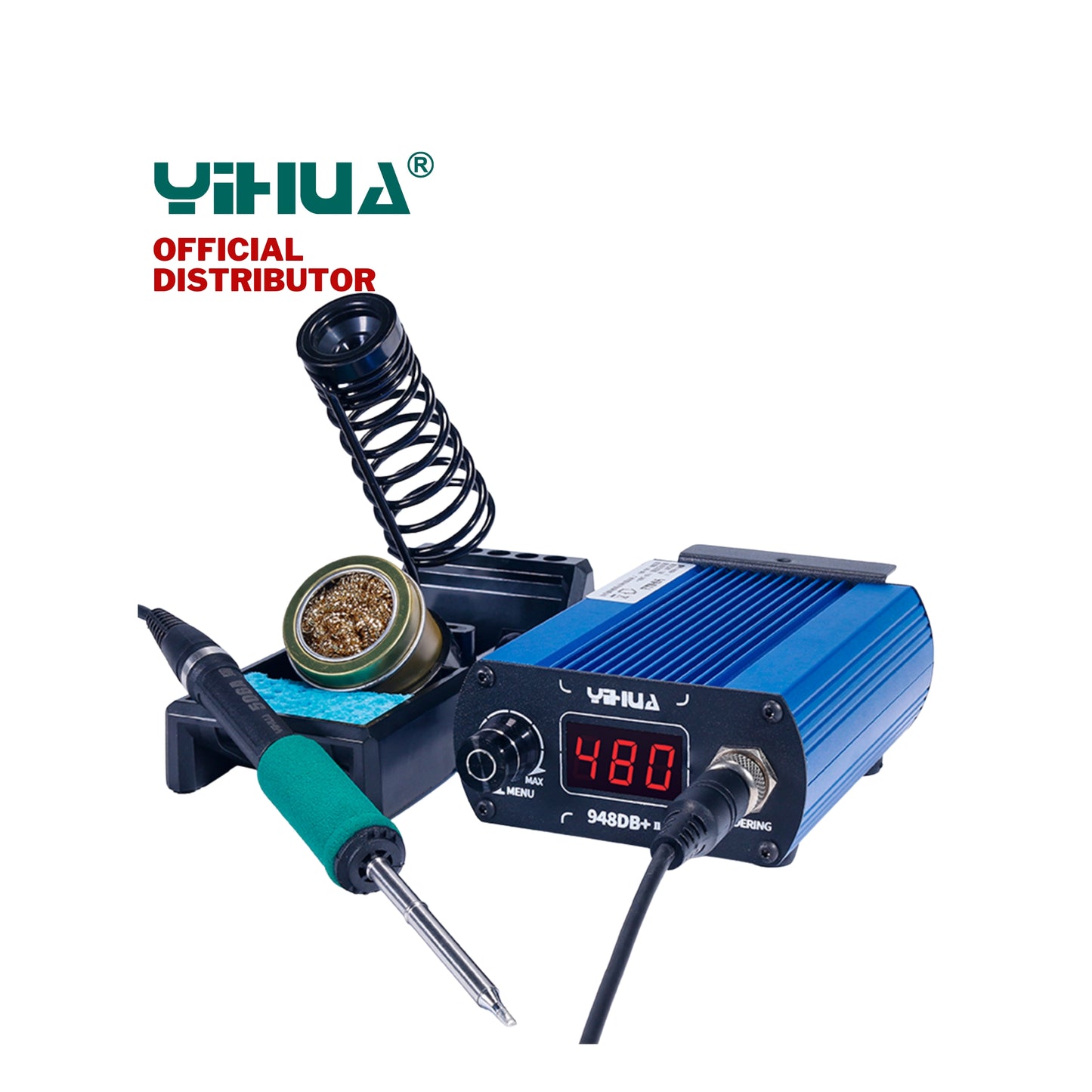 Yihua 948DB+II Mini Digital Display Temperature Adjustable T12 Soldering Iron Station