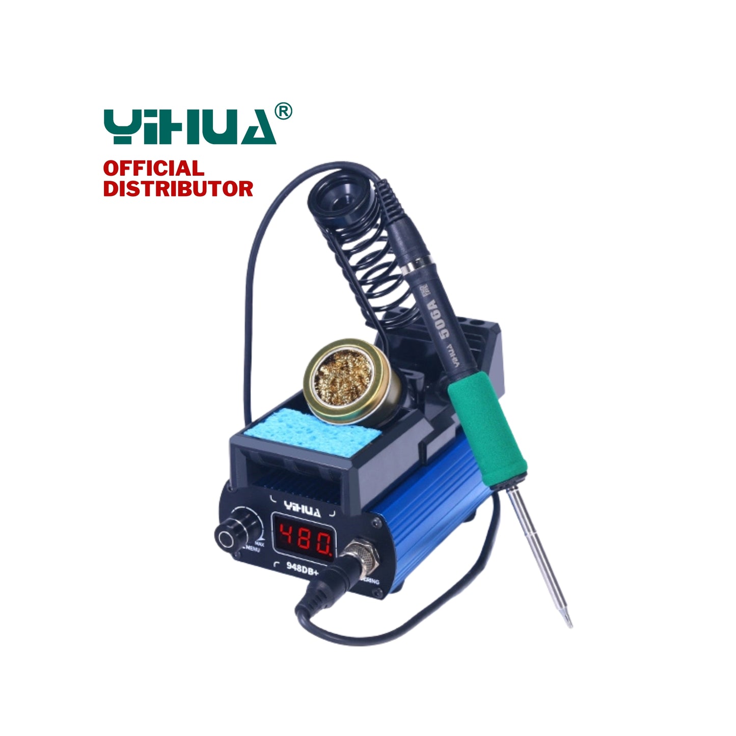 Yihua 948DB+II Mini Digital Display Temperature Adjustable T12 Soldering Iron Station